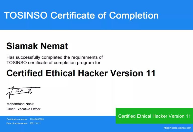 Ethical Hacker